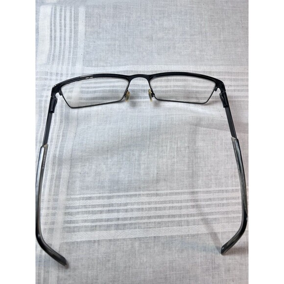 Helium 4276 Black Rectangle Eyeglasses Frames Only 56-17-145 Smblk Rectangular - Picture 5 of 7